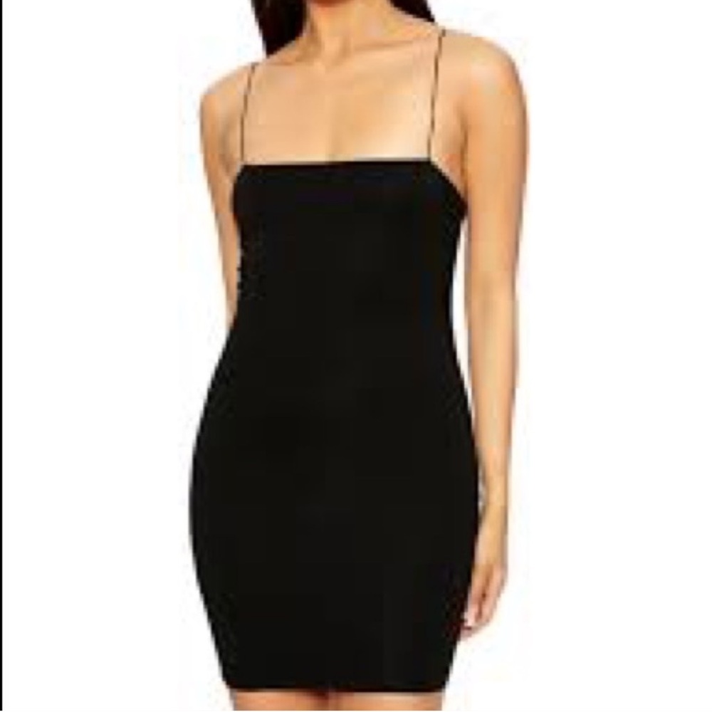 NAKED WARDROBE The little heartbreaker mini dress.